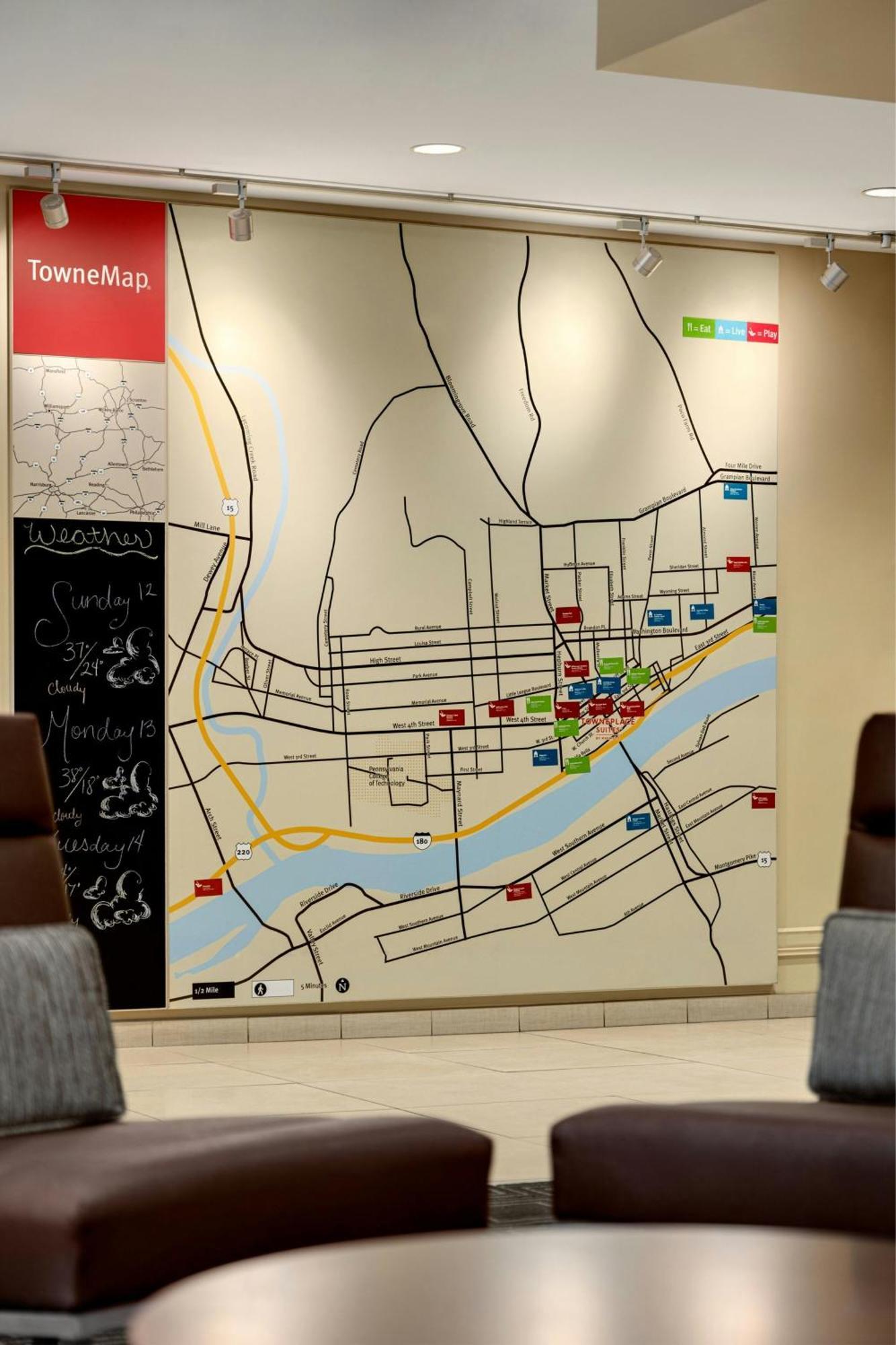 Towneplace Suites By Marriott Williamsport Bagian luar foto
